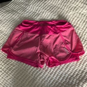 Reebok Pink Running Shorts Size Small